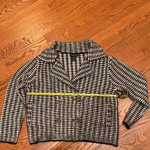 Rachel Zoe Black and White Blazer